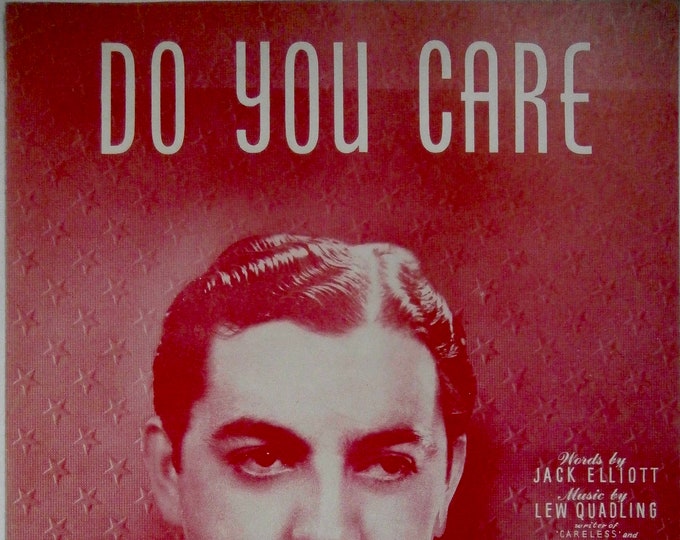 Do You Care   1941   Blue Barron   Jack Elliott  Lew Quadling    Sheet Music