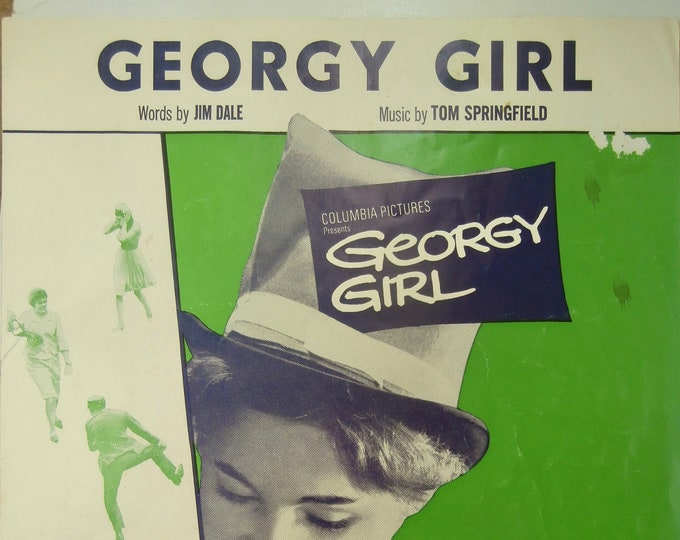 Georgy Girl   1966   Lynn Redgrave In Georgy Girl   Jim Dale  Tom Springfield   Current Sheet Music
