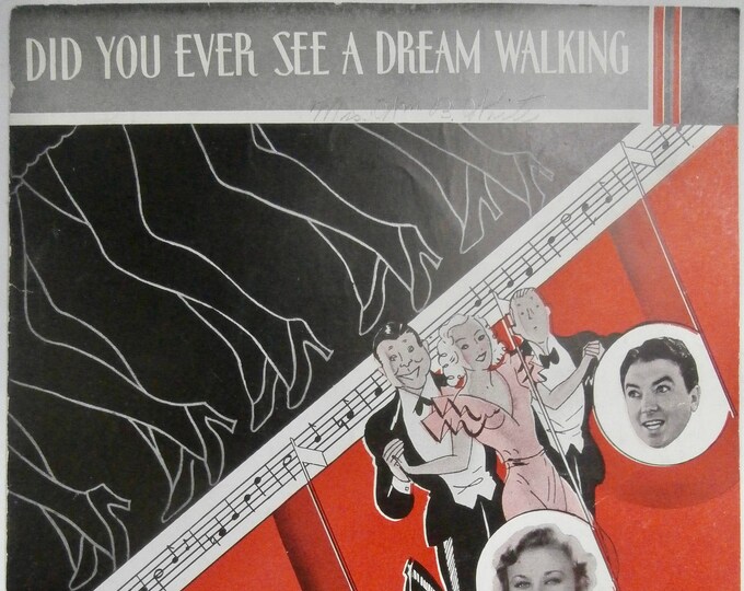 Did You Ever See A Dream Walking   1933   Jack Oakie, Jack Haley, Ginger Rogers In Sitting Pretty   Mack Gordon  Harry Revel    Sheet Music