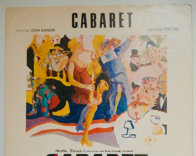 Cabaret   1966   Cabaret   John Kander  Fred Ebb   Stage Production Sheet Music
