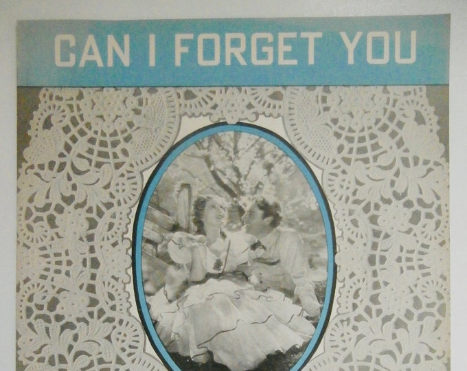 Can I Forget You   1937   Irene Dunne In High, Wide, And Handsome   Jerome Kern  Oscar Hammerstein   Stage Production Sheet Music