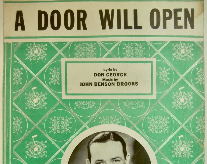 Door Will Open, A   1945   Jimmy Dorsey   Don George  John Benson Brooks    Sheet Music