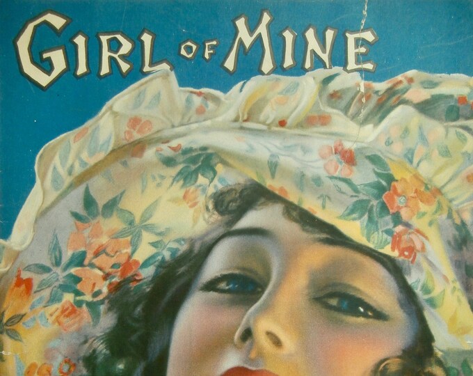 Girl Of Mine   1917      Harold Freeman      Sheet Music