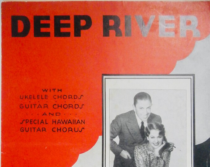 Deep River   1935   George Olson And Ethel Shutta   Arr. Jim Smook  Traditional    Sheet Music