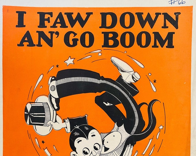 I Faw Down An' Go Boom   1928      James Brockman  Leonard Stevens    Sheet Music