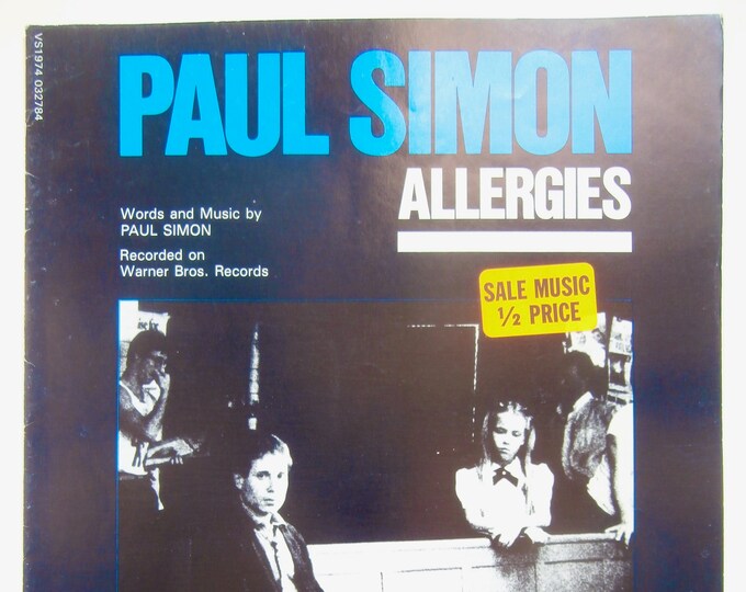 Allergies   1983   Paul Simon   Paul Simon     Popular Sheet Music
