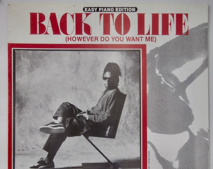 Back To Life (However Do You Want Me)   1989   Jazzie B From Soul Ii Soul  Beresford Romeo Caron Wheeler  Simon Law  Paul Hooper  Sheet Musi