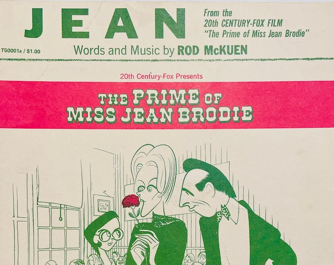 Jean   1969   Photo -    The Prime Of Miss Jean Brodie   Rod McKuen     Current Sheet Music