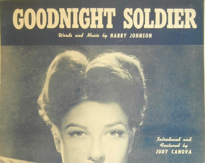 Goodnight Soldier   1943   Judy Canova   Harry Johnson      Sheet Music