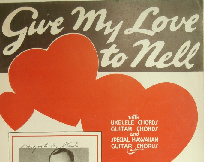 Give My Love To Nell   1935   Blue Grass Roy, Roy Freeman   Arr. Mort H. Glickman      Sheet Music