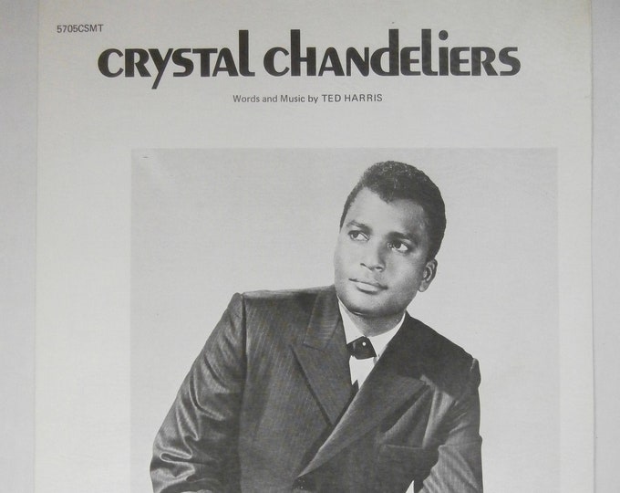 Crystal Chandeliers   1972   Charley Pride   Ted Harris      Sheet Music