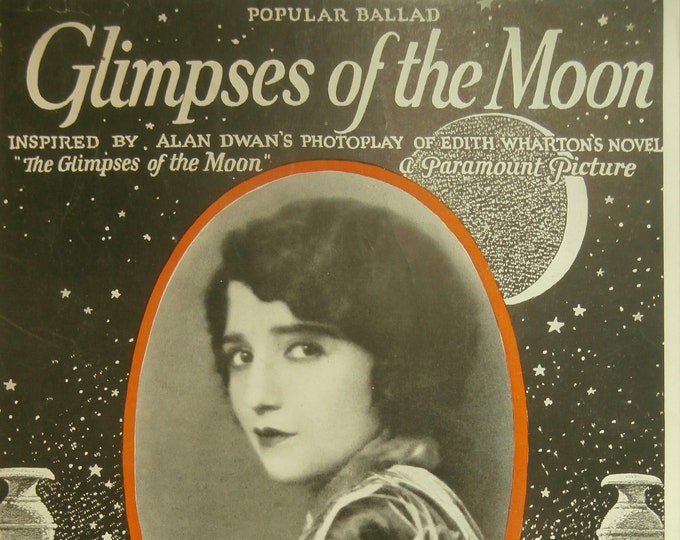 Glimpses Of The Moon   1923   Bebe Daniels   Phil Cook  Tom Johnstone    Sheet Music