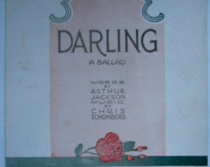 Darling   1920      Arthur Jackson  Chris Schonberg    Sheet Music