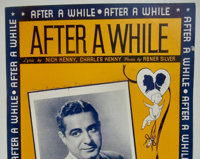 After A While   1945   Joe Frasetto    Nick Kenny  Charles Kenny   Big Band Sheet Music