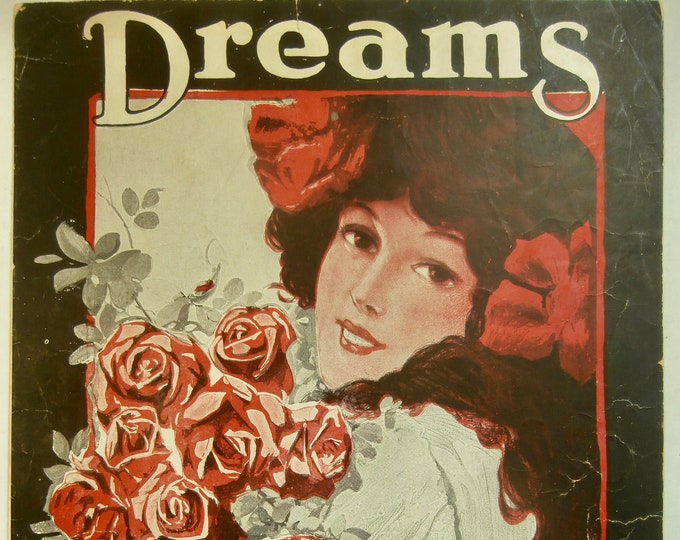 Dreams   1919      Andrew B. Sterling    Harry Von Tilzer    Sheet Music