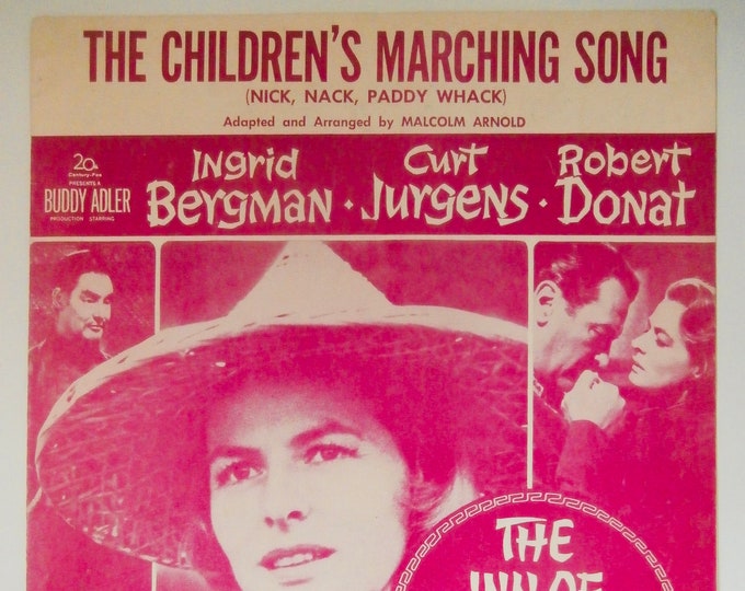 Children's Marching Song, (Nick, Nack, Paddy Wack)  1958   Ingrid Bergman In The Inn Of The Sixth Happiness   Malcolm Arnold     Movie Music