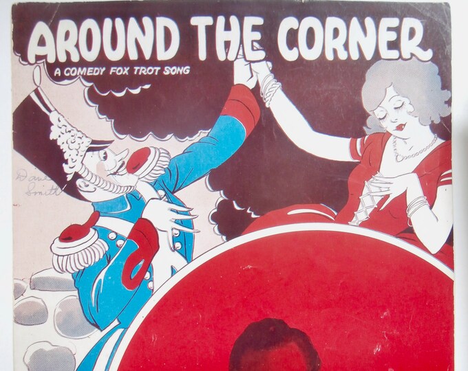 Around The Corner   1930   Art Kassel   Gus Kahn    Art Kassel    Sheet Music