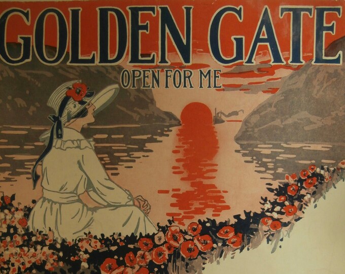Golden Gate (Open For Me)   1919      Kendis and Brockman      Sheet Music