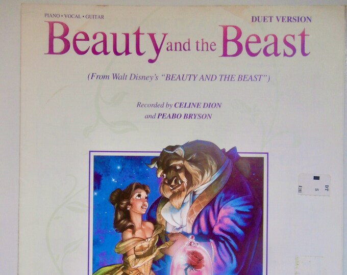 Beauty And The Beast   1991   Beauty And The Beast   Alan Menken  Howard Ashman   Movie Sheet Music