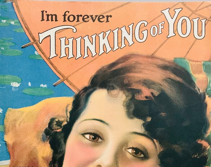 I'm Forever Thinking Of You   1920      Lillian Fitzgerald  Clarence Senna    Sheet Music
