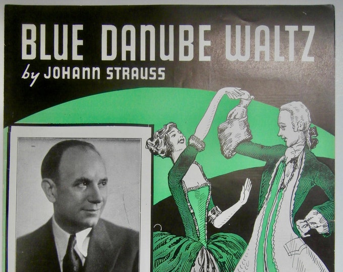 Blue Danube Waltz   1935   Walter Blaufuss   Johann Strauss  Arr. Jerry Castillo    Sheet Music