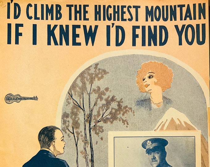 I'd Climb The Highest Mountain If I Knew I'd Find You   1926   Leiut. Frankel And His 108th Artillery Band   Lew Brown  Sidney Clare