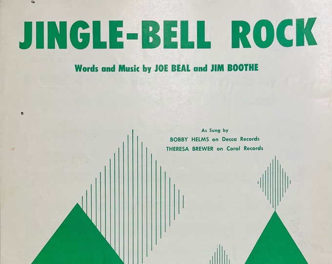 Jingle-Bell Rock   1957   Two-Color Text      Joe Beal  Jim Boothe    Sheet Music