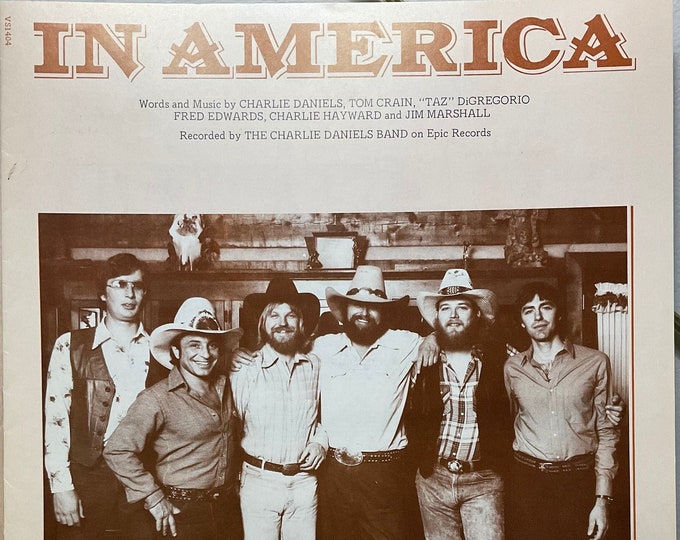 In America   1980   Charlie Daniels Band   Charlie Daniels  Tom Crain    Sheet Music