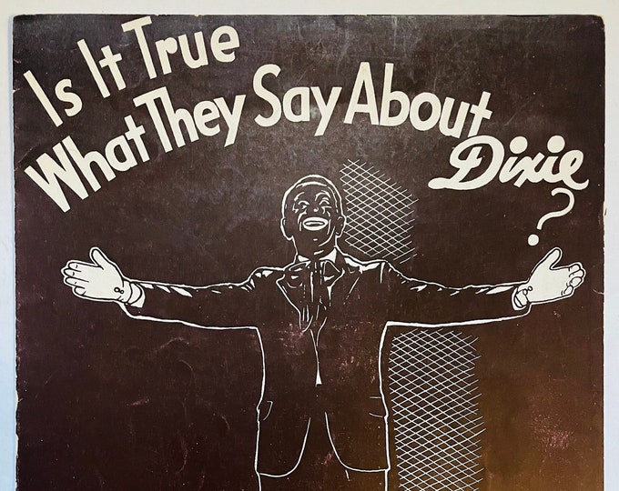 Is It True What They Say About Dixie?   1936      Irving Caesar  Sammy Lerner    Sheet Music