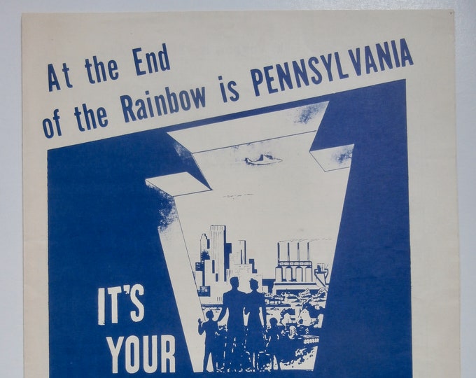 At The End Of The Rainbow Is Pennsylvania   1954      Grace Winings      Sheet Music