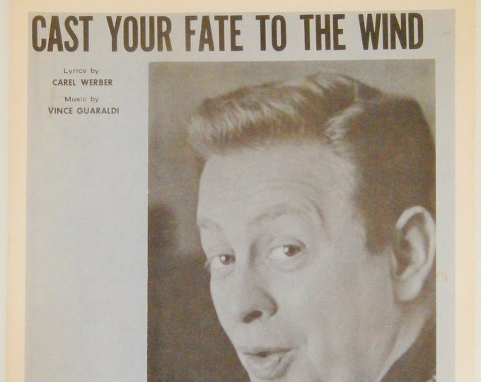 Cast You Fate To The Wind   1963   Mel Torme   Carel Werber  Vince Guaraldi    Sheet Music