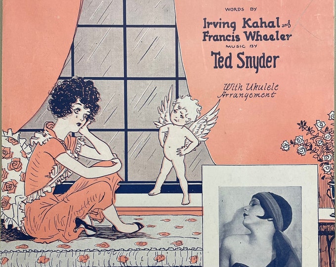 It Was Only A Sun Shower   1927   Artwork - Photo -    Laura Sweet   Irving Kahal  Francis Wheeler    Sheet Music