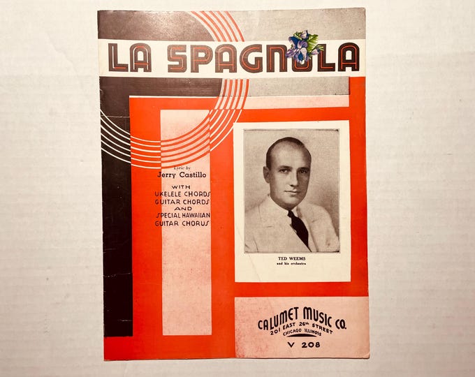 La Spagnola   1935   Photo -    Dolly Dawn   Jerry Castillo  Traditional    Sheet Music