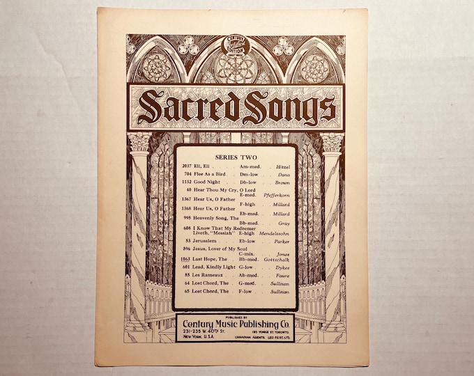 Last Hope, The   1905   Two-Color Text      La Touché Hancock     Sacred Sheet Music