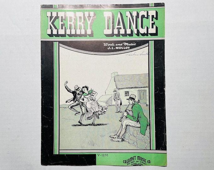Kerry Dance   1941   Artwork      J.L. Molloy      Irish Sheet Music