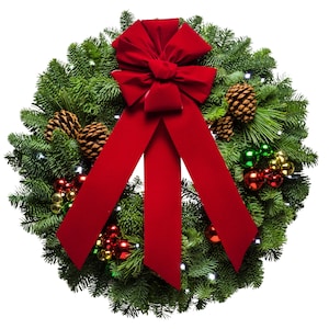 Christmas Wreaths with Lights | Jingle Bells | Pre-lit Wreaths