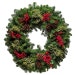 Woodland Christmas Wreath | Fresh Christmas Wreath 