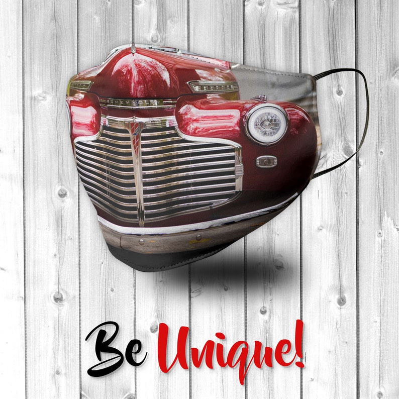 Classic Car Grill Chevy Chevrolet Face Mask Breathable Etsy