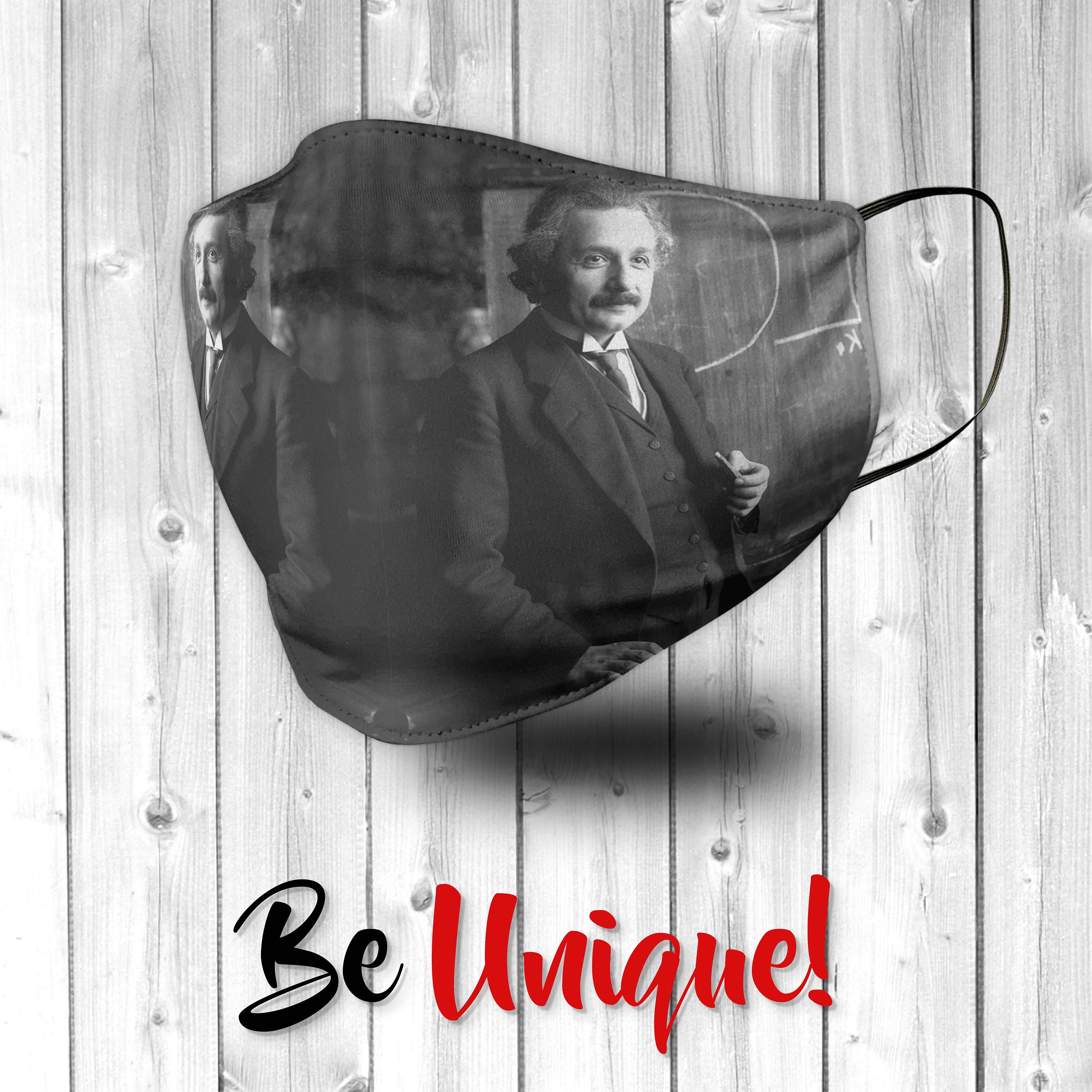 Albert Einstein Teaching Face Mask Breathable Reusable and | Etsy