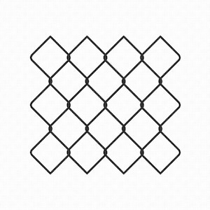 chain link fence svg, eps, png, dxf, clipart for cricut and silhouette