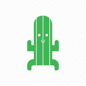 dansen van cactus SVG, EPS, PNG, DXF, clipart voor cricut en silhouet