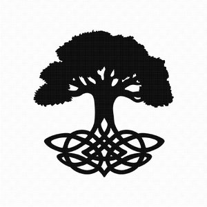 tree of life svg, eps, png, dxf, clipart for cricut and silhouette