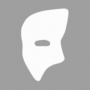 Phantom Maske Svg, Eps, Png, Dxf, Clipart für Cricut und Silhouette