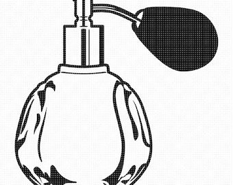 Perfume Bottle Svg Etsy