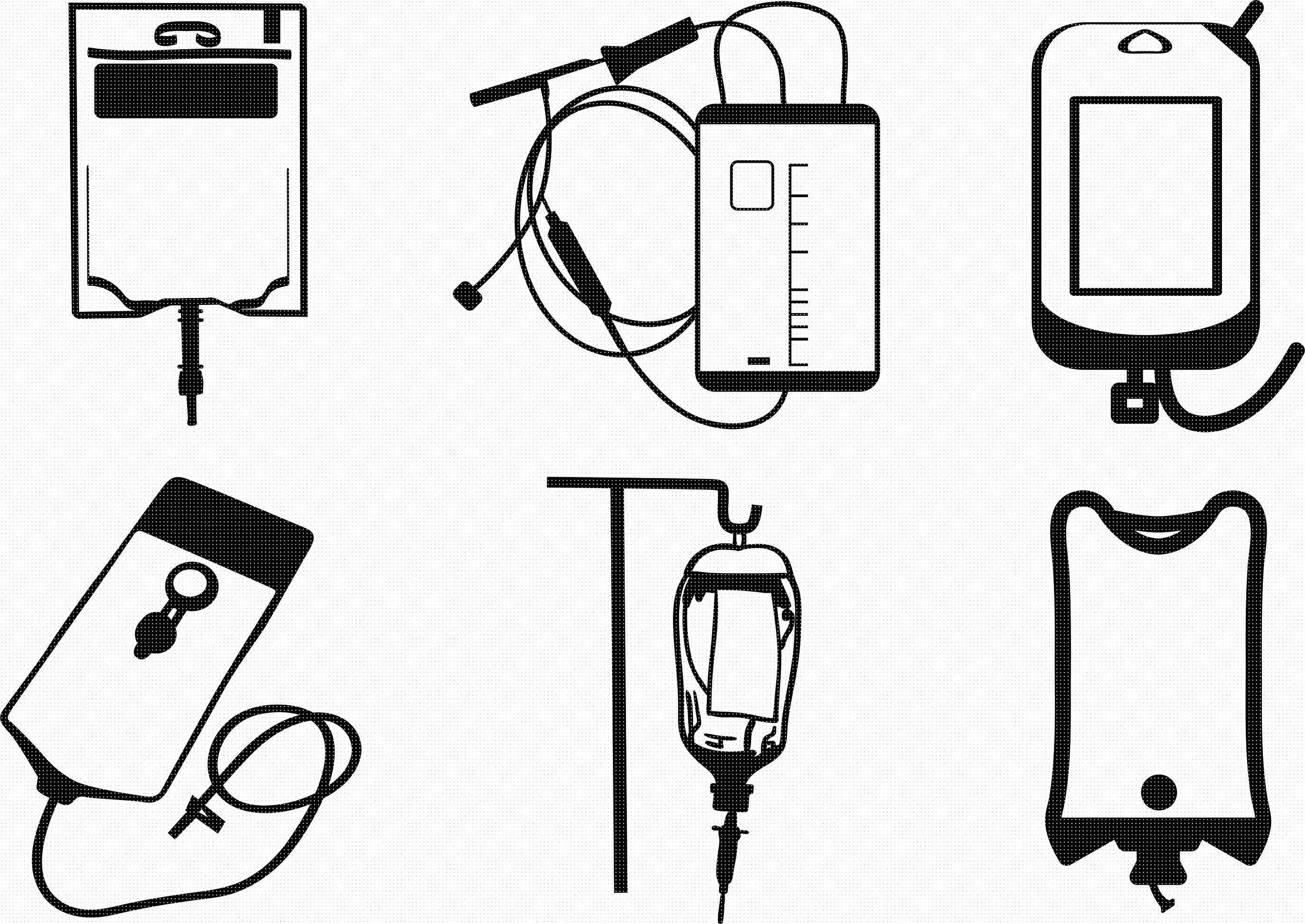 Buy Iv Fluid Bag Svg Eps Png Dxf Clipart for Cricut and Online in India