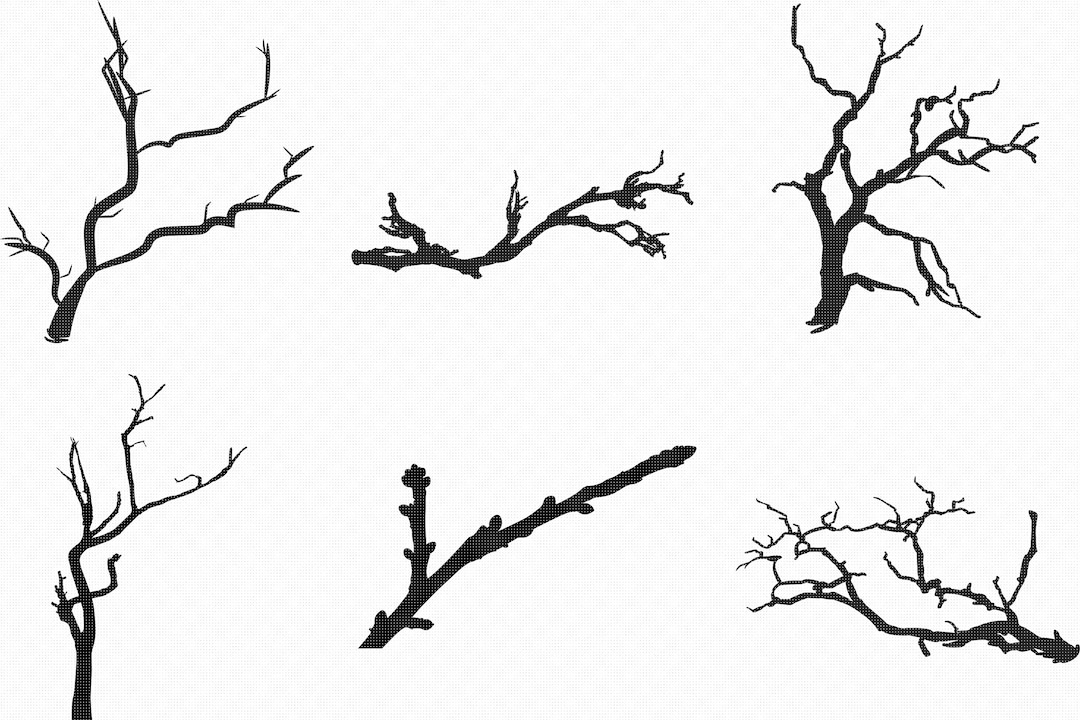 Tree Branch Svg, Eps, Png, Dxf, Clipart for Cricut and Silhouette - Etsy