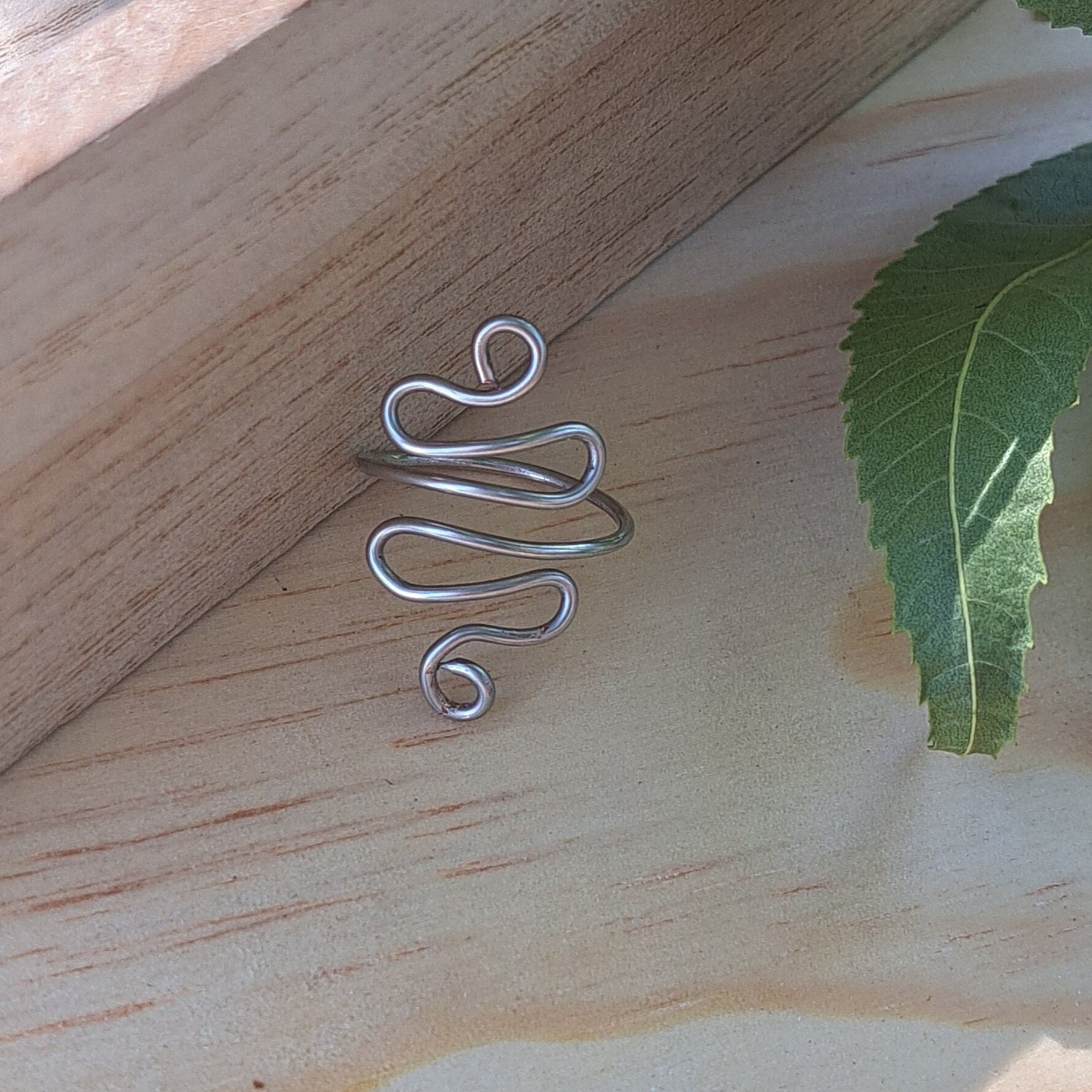 Crochet Yarn Tension Crochet Ring Yarn Tension Ring Swirl Thick Wire