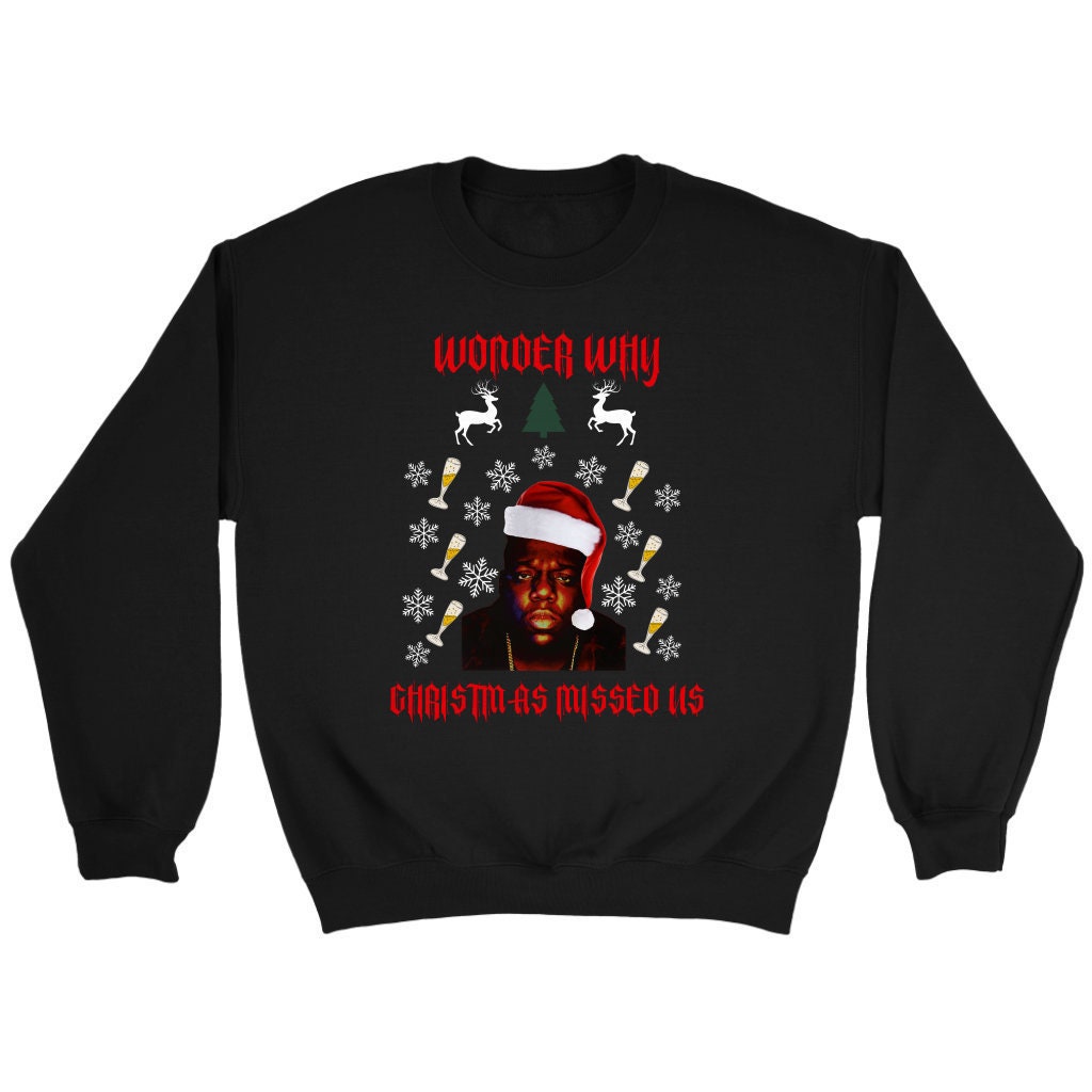 Notorious big hotsell ugly sweater
