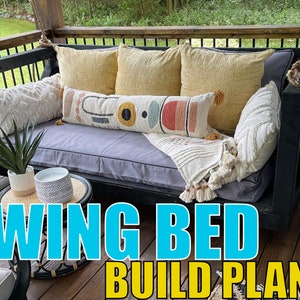 Swing Bed / Bed Swing - Digital Plans | Build Plans - Woodworking Plans