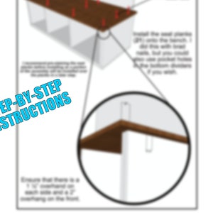 Hall Tree Foyer Bench Plans: DIY Woodworking (Digital Plans) image 5